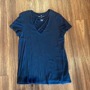 American Eagle Rib Tee